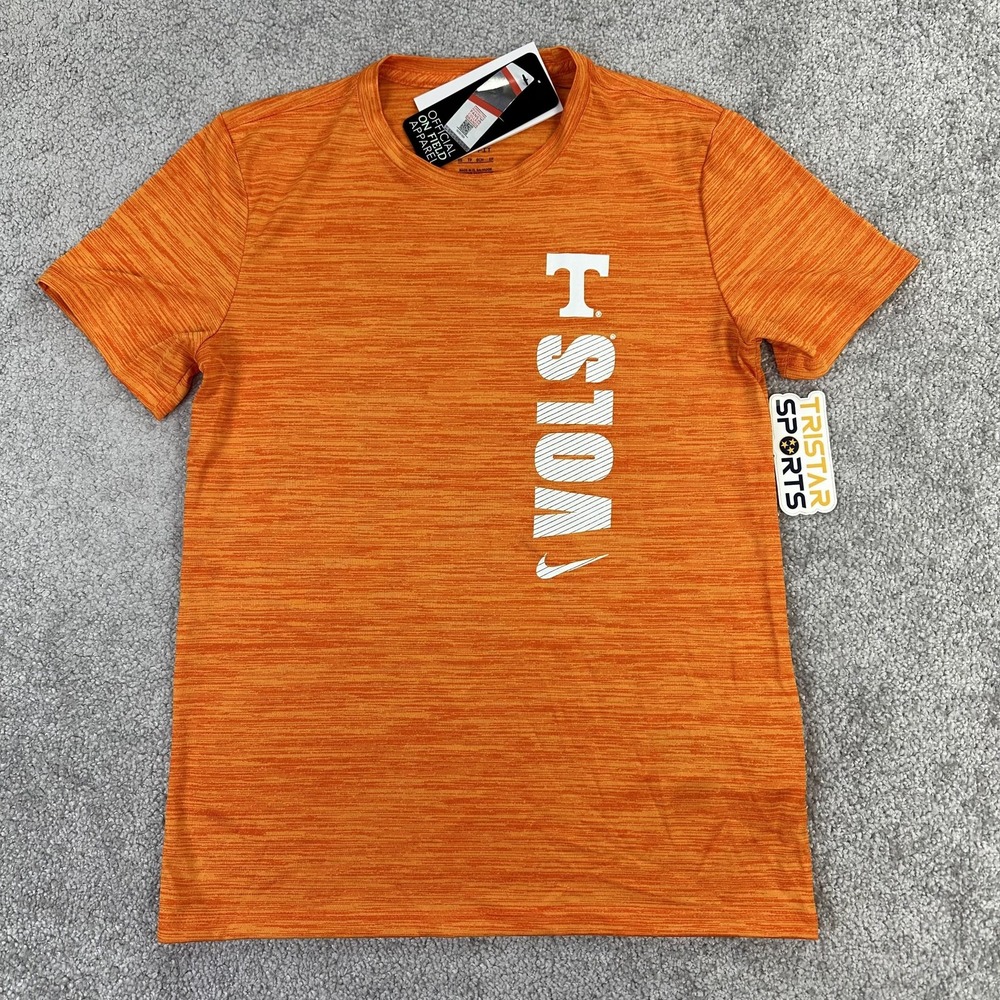 Tennessee Volunteers Shirt Womens XS Orange NCAA Football Nike Dri Fit On Field